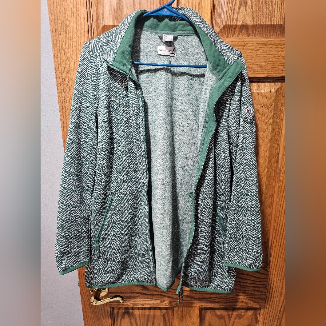 Collection Green And White Jacket
